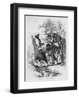 Group of Thugs, after a Photograph-null-Framed Giclee Print