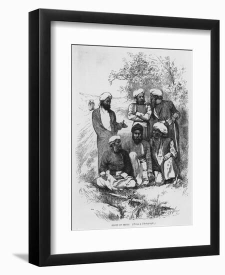 Group of Thugs, after a Photograph-null-Framed Giclee Print