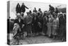 Group of Tourists Visiting Svartisen, Northern Norway, 1929-null-Stretched Canvas