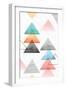 Group of Triangles I-Isabelle Z-Framed Art Print