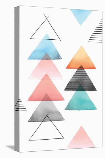 Group of Triangles II-Isabelle Z-Stretched Canvas