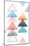 Group of Triangles II-Isabelle Z-Mounted Art Print