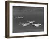 Group of Us Navy Bombers Flying in Formation-Carl Mydans-Framed Photographic Print