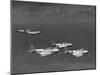 Group of Us Navy Bombers Flying in Formation-Carl Mydans-Mounted Photographic Print