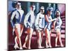 Group of Variety Artists from Music-Hall, 1924-Harald Giersing-Mounted Giclee Print