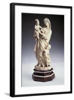 Group of Virgin and Child with St John-null-Framed Giclee Print