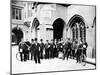 Group of Vote Office Messengers, Houses of Parliament, Westminster, London, C1905-null-Mounted Giclee Print