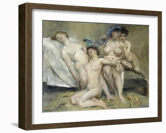 Group of Women, 1904-Lovis Corinth-Framed Giclee Print