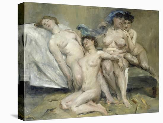 Group of Women, 1904-Lovis Corinth-Stretched Canvas