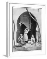 Group of Women, Algeria, Africa, Late 19th Century-John L Stoddard-Framed Giclee Print
