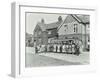 Group of Women Visitors in Front of a School, Croydon, 1937-null-Framed Photographic Print