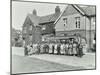 Group of Women Visitors in Front of a School, Croydon, 1937-null-Mounted Photographic Print