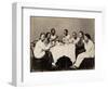 Group of Young Chinese Men Having Lunch-null-Framed Photographic Print