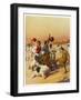 Group of Young Men Play Football in Sudan, are They Aware of the Handball Rule?-null-Framed Art Print