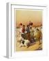 Group of Young Men Play Football in Sudan, are They Aware of the Handball Rule?-null-Framed Art Print