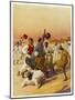 Group of Young Men Play Football in Sudan, are They Aware of the Handball Rule?-null-Mounted Art Print