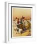 Group of Young Men Play Football in Sudan, are They Aware of the Handball Rule?-null-Framed Art Print