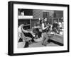 Group of Young People at Silver Blades Bowling Alley, Sheffield, South Yorkshire, 1965-Michael Walters-Framed Photographic Print