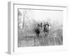 Group on Horseback During a Fox Hunt Photograph - Virginia-Lantern Press-Framed Art Print