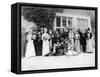 Group Photo, C1882-null-Framed Stretched Canvas