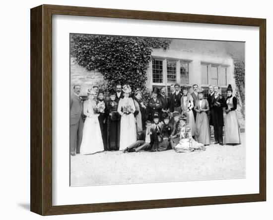 Group Photo, C1882-null-Framed Giclee Print