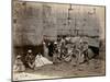 Group Photograph in the Hall of Columns, Karnak, Thebes, 1862-Francis Bedford-Mounted Photographic Print