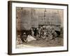 Group Photograph in the Hall of Columns, Karnak, Thebes, 1862-Francis Bedford-Framed Photographic Print