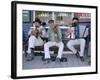 Group Playing at Sovereign Hill, West of Melbourne, Australia-Robert Francis-Framed Photographic Print