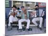 Group Playing at Sovereign Hill, West of Melbourne, Australia-Robert Francis-Mounted Photographic Print