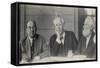 Group Portrait, 1931-null-Framed Stretched Canvas