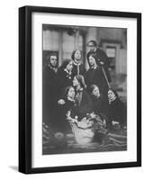 Group Portrait, C.1855-Otho Fitzgerald-Framed Giclee Print