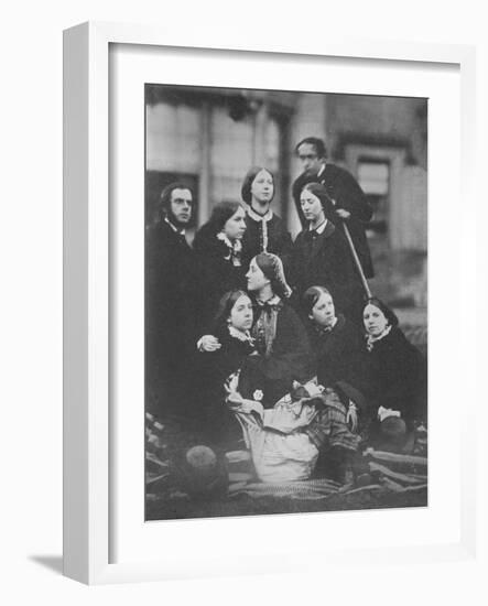 Group Portrait, C.1855-Otho Fitzgerald-Framed Giclee Print