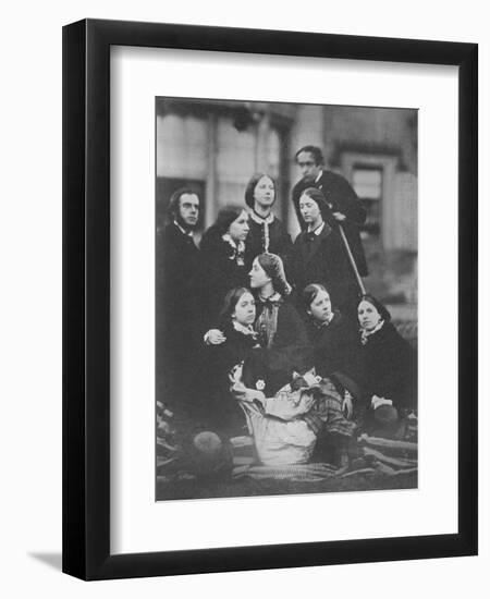 Group Portrait, C.1855-Otho Fitzgerald-Framed Giclee Print