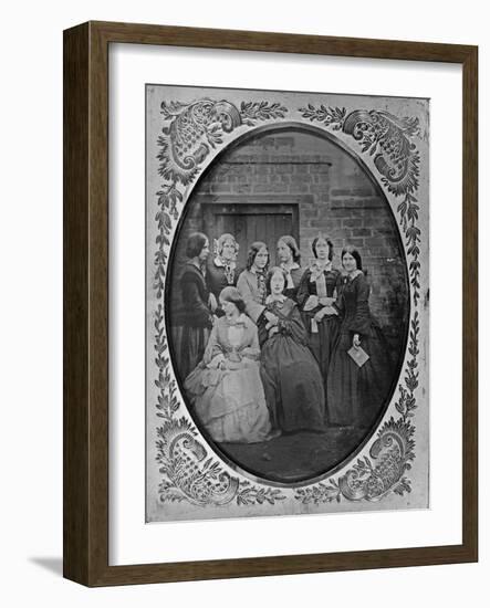 Group Portrait, C.1857-Augusta Crofton-Framed Giclee Print