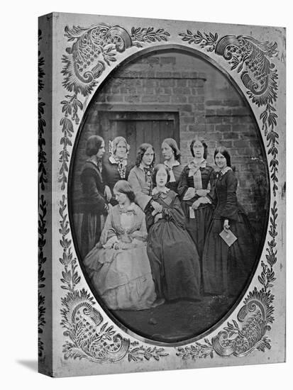Group Portrait, C.1857-Augusta Crofton-Stretched Canvas