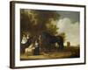 Group Portrait in a Landscape (An Open-Air Party)-Jacob Gerritsz Cuyp-Framed Art Print