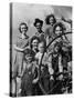 Group Portrait of a Farmer and His Family-Alfred Eisenstaedt-Stretched Canvas