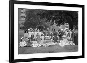 Group Portrait of Children from the Roman Catholic Orphan Asylum-William Davis Hassler-Framed Photographic Print