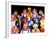 Group Portrait of Clowns-Bill Bachmann-Framed Photographic Print