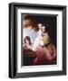 Group Portrait of Dorothy Stables and Her Daughters-George Romney-Framed Giclee Print