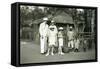 Group Portrait of Europeans and Locals, Sierra Leone, 20th Century-null-Framed Stretched Canvas