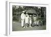 Group Portrait of Europeans and Locals, Sierra Leone, 20th Century-null-Framed Giclee Print