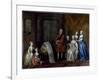 Group Portrait of Frederick, Prince of Wales, with His Brother the Duke of Cumberland and their…-William Aikman-Framed Giclee Print