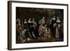 Group Portrait of Michiel De Ruyter and His Family-Juriaen Jacobsz-Framed Art Print