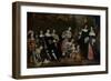 Group Portrait of Michiel De Ruyter and His Family-Juriaen Jacobsz-Framed Art Print