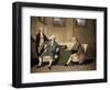 Group Portrait of Sergeant-At-Arms Bonfoy, His Son, and John Clementson, Sen-John Hamilton Mortimer-Framed Giclee Print