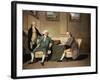 Group Portrait of Sergeant-at-Arms Bonfoy, His Son, and John Clementson-John Hamilton Mortimer-Framed Giclee Print