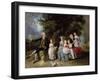 Group Portrait of the Colmore Family-Johann Zoffany-Framed Giclee Print