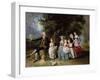 Group Portrait of the Colmore Family-Johann Zoffany-Framed Giclee Print