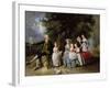 Group Portrait of the Colmore Family-Johann Zoffany-Framed Giclee Print